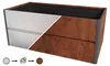 Vyvýšený záhon 200 x 100 x 77 cm, ocel Corten, rezavý Náhled obrázku produktu 4