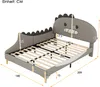 Flieks Polsterbett 140x200cm mit Lattenrost, Kinderbett mit Produktbild-Vorschau 7