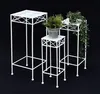 DanDiBo Blumenhocker Weiß Metall Eckig Blumenständer 96314 Produktbild-Vorschau 6