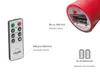 Candela Lights LED Kerzen 3er Set Stumpenkerze Rot Produktbild-Vorschau 6
