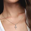 Pandora Ciondolo a croce scintillante 397571CZ Collana da Anteprima dell’immagine prodotto 4