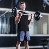 3 kusy pánské prodyšné tílko bez rukávů pro fitness - černé Náhled obrázku produktu 3