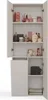 Mobile bagno BDW, cesto portabiancheria, 4 ante Anteprima dell’immagine prodotto 2