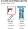 WENKO Handtuchhalter DUO CAPRI Ohne Bohren Stange 58,5cm Produktbild-Vorschau 3