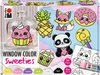 Marabu Window Color fun & fancy "Sweeties" 6 x 80 ml Produktbild-Vorschau 1