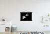 MuchoWow® Textilposter Orchidee - Blumen - Schwarz - Weiß - Produktbild-Vorschau 2
