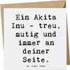Mr. & Mrs. Panda doppelkarte Spruch Akita Inu Freund - Weiß Produktbild-Vorschau 1