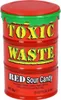 Toxic Waste Red Sour Candy 42g Produktbild-Vorschau 1
