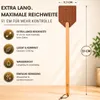 Fliegenklatsche Leder mit Holzgriff extra lang 51 cm, Produktbild-Vorschau 2
