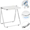 Acryl Transparentes Klapptisch,Schreibtisch Produktbild-Vorschau 4