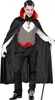 Vampir Kostüm "Dracula" für Herren | Schwarz Rot Größe: Produktbild-Vorschau 3