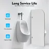 Urinal-Trennwand - Wandmontage - 40 x 90 cm - HPL Produktbild-Vorschau 4