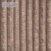 A close-up view of a textured brown fabric with vertical pleats, likely a bed frame or upholstery. Produktbild-Vorschau
