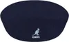 Casquette Kangol Flat Cap 504 en pure laine, bleue, taille Voir les images du produit 9