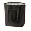 2er Set Kühltasche Einkaufstasche Faltbar Schwarz Alu Produktbild-Vorschau 2