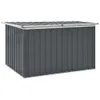 vidaXL Gartenbox Grau 149 x 99 x 93 cm -  Gartenboxen Produktbild-Vorschau 4