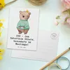 Mr. & Mrs. Panda Postkarte CEO Unterhaltungskünstler - Weiß Produktbild-Vorschau 3