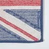 HOMESCAPES Koupelnová rohož Union Jack 100% bavlna Náhled obrázku produktu 4