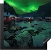 KitchenYeah© Herdabdeckplatte Nordlichter - Norwegen - Produktbild-Vorschau 1