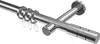 Interdeco Gardinenstange / Vorhangstange Chrom, Typ Produktbild-Vorschau 1