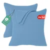 Jersey Kissenbezug 2er Set 40x40 cm 100% Baumwolle  Eisblau Produktbild-Vorschau 2
