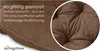 sunnypillow Polster für Papasansessel | rund Durchmesser Produktbild-Vorschau 4