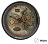 Formano XXL Wanduhr Weltkarte 58cm Metall Uhr mit Produktbild-Vorschau 5