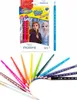 Kredki trójkątne 13 kolorów Temperówka Frozen II Colorino Podgląd zdjęcia produktu 1