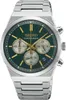 Seiko SSB461P1 Herrenuhr Chronograph Bicolor/Grün 1 Náhľad obrázku produktu