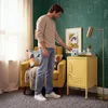tectake® metall nachttisch tür magnetverschluss Produktbild-Vorschau 8