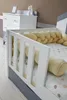 Modernes Montessori Hausbett mit Kommode Stilvolles Design Produktbild-Vorschau 3