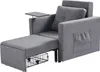 Sofa rozkładana i fotel SucceBuy z kieszenią boczną, Podgląd zdjęcia produktu 1