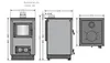 Justus | Küchenofen | Rustico-50 2.0 | 7 kW | Bordeaux Produktbild-Vorschau 7