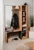 Garderobenschrank Garderobenpaneel mit Sitzbank Medan | Produktbild-Vorschau 15