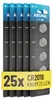 ABSINA CR2016 Knopfzelle 25er Pack - CR 2016 Knopfzelle 3V Produktbild-Vorschau 1