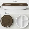 Magnetronschalen 24,7cm BPA-frei 3-fach aufbewahrungsbox Produktbild-Vorschau 3