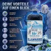 Ice Bär Slush Sirup Kraftvollblau Blaubeere Geschmack 1L Produktbild-Vorschau 2
