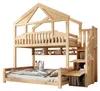 Kinder-Etagenbett 90x200 + 140x200 cm im Haus-Design mit Produktbild-Vorschau 15