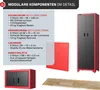 Wyposażenie warsztatowe FEISTOS Metalowa szafka warsztatowa Podgląd zdjęcia produktu 5