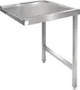 Vogue Tisch für Haubenspülmaschine rechts 60cm Produktbild-Vorschau 1
