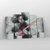 Bild auf Leinwand - Leinwandbild - Lied Gitarre Künstler Produktbild-Vorschau 4