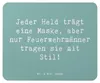Mr. & Mrs. Panda Mouse Pad Spruch Stilvolle Feuerwehrmann - Produktbild-Vorschau 1