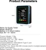 monitor kvality vzduchu v místnosti 5 v 1, přenosný Náhled obrázku produktu 16