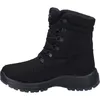 A black women's boot is shown from the side against a white background. Produktbild-Vorschau