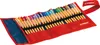 A set of 25 Stabilo point 88 fineliner pens in a red roll-up case. Produktbild-Vorschau