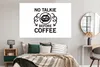 MuchoWow® Poster Vor dem Kaffee kein Ton - Zitate - Kaffee Produktbild-Vorschau 4