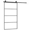 vidaXL Drzwi przesuwne z okuciem 102,5x205 cm ESG szkło i Podgląd zdjęcia produktu 4