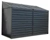 Spacemaker Metall Gerätehaus Anlehnhaus 410 Grau Produktbild-Vorschau 1