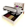 okwish Boxspringbed, gestoffeerd bed 90 x 200 cm met Productafbeelding-voorbeeld 10
