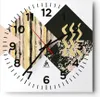 Wanduhr - Quadrat - Glasuhr - Abstraktion Diamant Gürtel - Produktbild-Vorschau 1